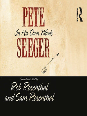 cover image of Pete Seeger in His Own Words